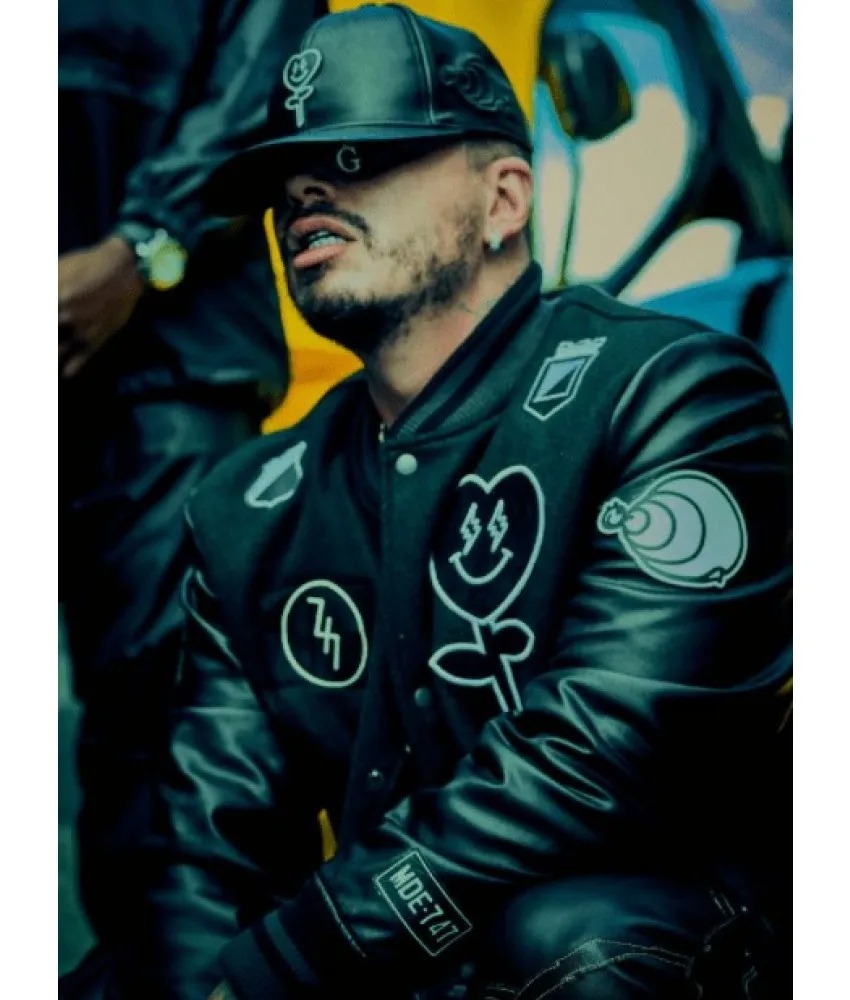 J Balvin MaG Black Jacket